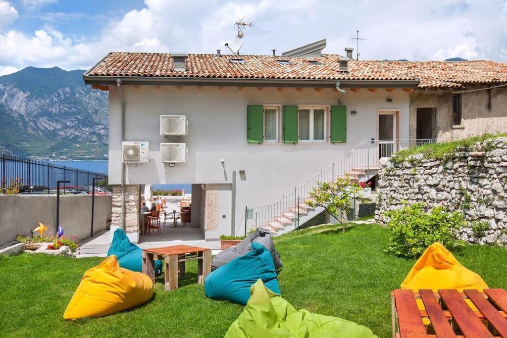 Il Frantoio A Monte-Vicino Al Lago Malcesine Exterior foto